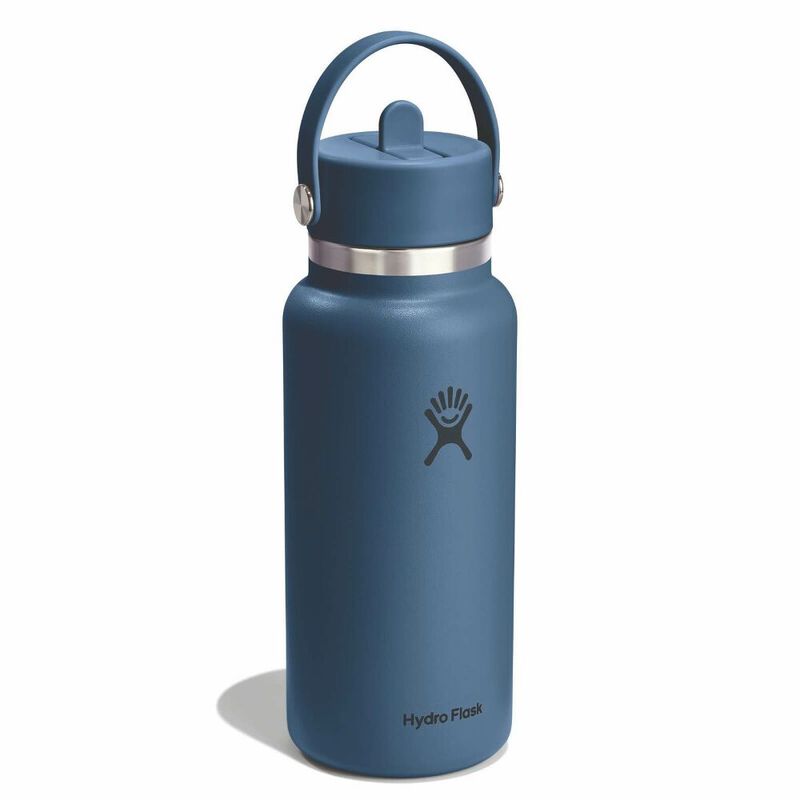 Hydro Flask 32oz (946ml) Wide Mouth With Flex Straw Cap Bottle image number 2